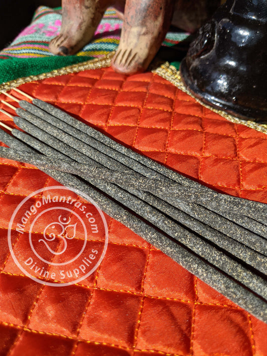 100% Pure Sacred Peruvian Black Copal Sticks for Protection, Blessing, & Purification!