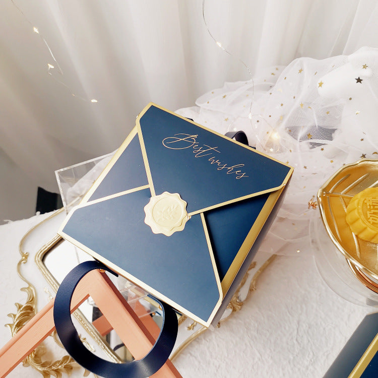 Festive Cookie Box Egg Yolk Pastry 6 Pieces Gift Packaging Box