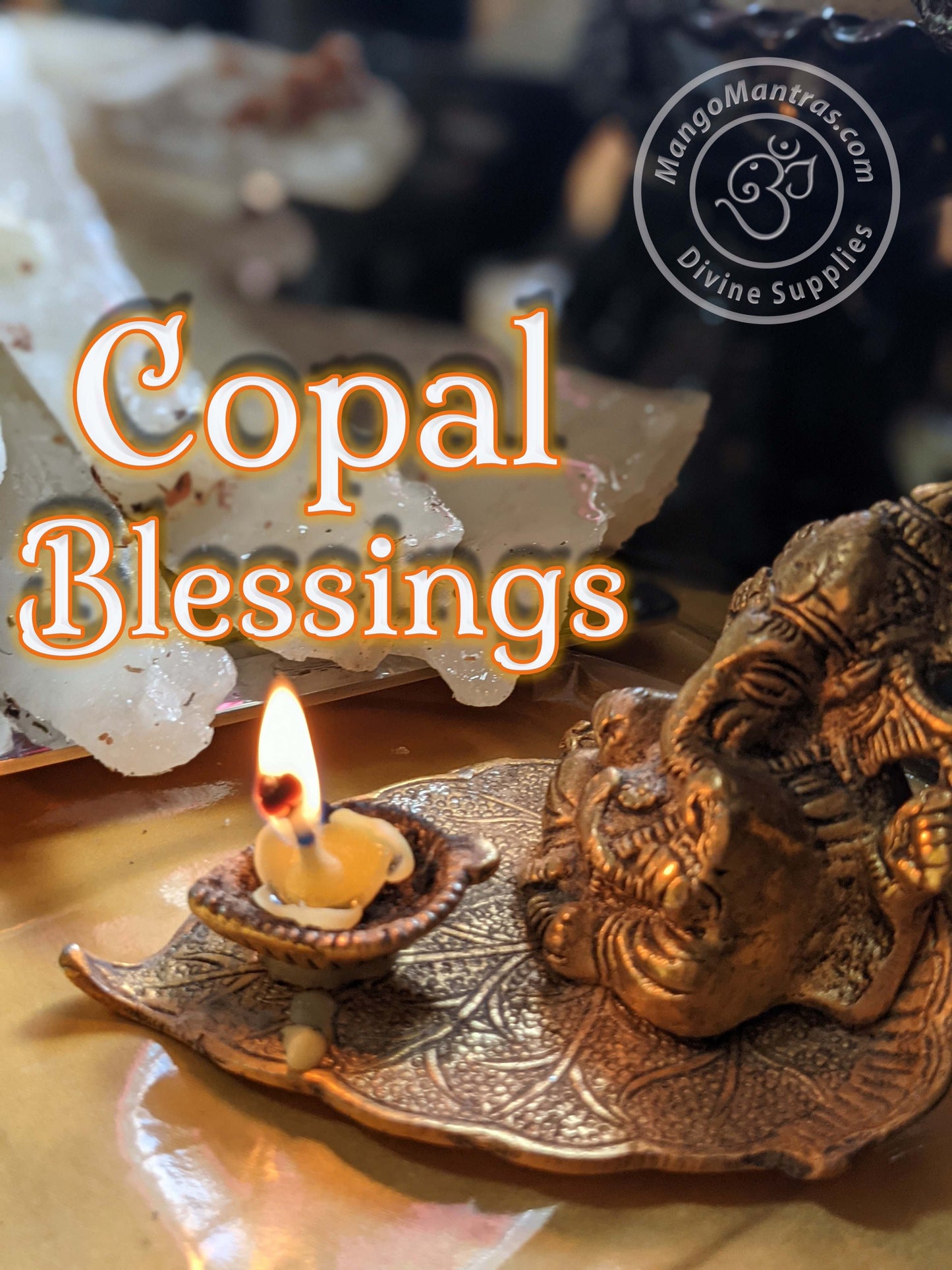 Highest Grade Fresh Unprocessed White Copal: Copal de la Penca 100% Pure Organic from Mexico for Protection, Blessing and Purification! 1 oz. Bag